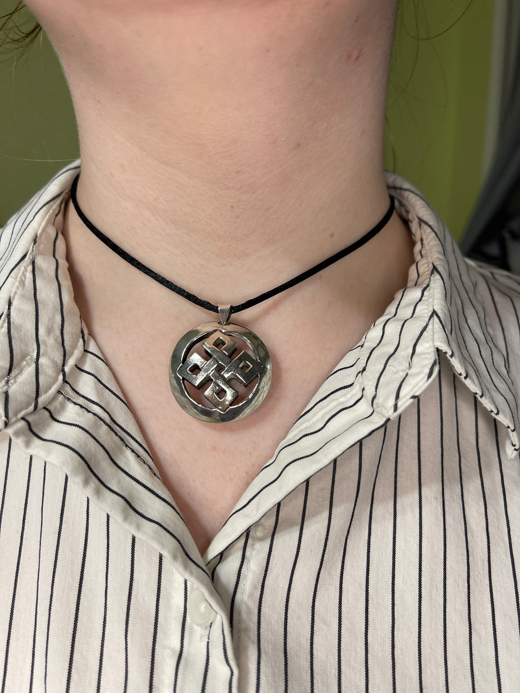 Celtic Square Knot Pendant-Sterling Silver